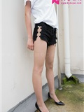 大生模拍  No.134 小柒 – 短裤里，只穿了丝(10)