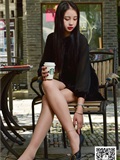 大生模拍  No.081 小梅 – 星巴克门口秀肉丝(11)