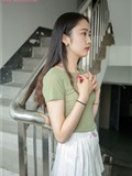 MSLASS梦丝女神2019-06-20 柳儿 侧颜太美的小姐姐 套图(6)