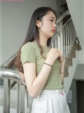 MSLASS梦丝女神2019-06-20 柳儿 侧颜太美的小姐姐 套图(7)