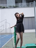 丝慕写真 SM066 天天一元 欣妹《网球场》(28)