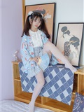 森萝财团萝莉丝足写真 JKFUN-027 默陌 15D白丝花里胡哨的民宿(39)