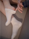 森萝财团萝莉丝足写真 JKFUN-041 Aika 短棉袜(15)