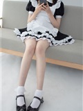 森萝财团萝莉丝足写真 JKFUN-051 Aika 蕾丝花边短袜女仆(1)
