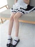 森萝财团萝莉丝足写真 JKFUN-051 Aika 蕾丝花边短袜女仆(12)