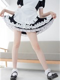 森萝财团萝莉丝足写真 JKFUN-051 Aika 蕾丝花边短袜女仆(20)
