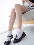 森萝财团萝莉丝足写真 JKFUN-051 Aika 蕾丝花边短袜女仆(31)