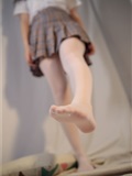森萝财团萝莉丝足写真 JKFUN-052 默陌&芝士 13D白丝白丝网鞋合辑(63)