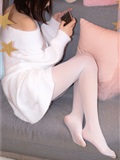 森萝财团萝莉丝足写真 X-012 白丝白毛衣(37)