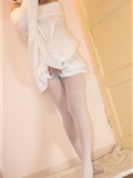 森萝财团萝莉丝足写真 X-012 白丝白毛衣(81)