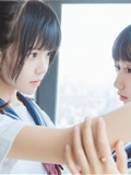 木绵绵OwO&桜桃喵 - 她(制服×制服)(4)