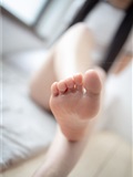 森萝财团萝莉丝足写真 X-056 超薄死库水白丝(91)