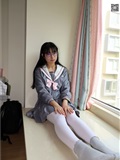 物恋传媒 No.005 JK制服高中小姐姐，棉袜加丝袜(12)
