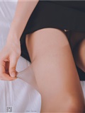 SSA丝社 020期 小琪琪 性感女秘书闺房高端灰丝穿丝足部特写(43)