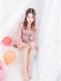 SSA丝社 NO.027 小琪琪肉色SI袜清纯美女(7)