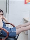 SSA丝社 061期 办公室灰丝女秘书芷沫(12)