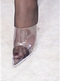 SSA丝社 NO.336 莹莹 大长腿透明凉鞋(98)