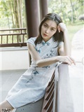 SSA丝社 111期 丽萍烈日下的清新旗袍(72)
