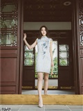 SSA丝社 111期 丽萍烈日下的清新旗袍(92)