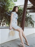 SSA丝社 111期 丽萍烈日下的清新旗袍(95)