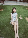 SSA丝社 111期 丽萍烈日下的清新旗袍(98)