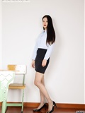 丝慕写真 SM224 婉玲《收藏高跟鞋的主管》(23)