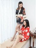 丝慕写真 SM232 新模 - 和服姐妹花(19)
