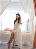 丝慕写真 SM235 佳佳 - 明月吻白纱(44)