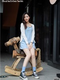 丝慕写真 SM245 《陪文欣逛街》(33)