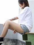 丝慕写真 SM250 新模《纹身酷girl》(12)