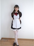 森萝财团萝莉丝足写真 GG-002 离洛 白丝女仆(1)