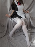 森萝财团萝莉丝足写真 GG-002 离洛 白丝女仆(42)