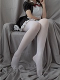 森萝财团萝莉丝足写真 GG-002 离洛 白丝女仆(61)