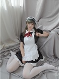 森萝财团萝莉丝足写真 GG-002 离洛 白丝女仆(70)