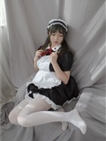 森萝财团萝莉丝足写真 GG-002 离洛 白丝女仆(79)