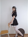 森萝财团萝莉丝足写真 GG-002 离洛 白丝女仆(9)