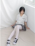 森萝财团萝莉丝足写真 GG-003 希晨 JK白丝(1)
