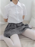 森萝财团萝莉丝足写真 GG-003 希晨 JK白丝(29)