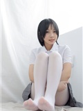 森萝财团萝莉丝足写真 GG-003 希晨 JK白丝(39)