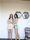 丝慕写真 SM291 茗茗&紫宁《大姨太和二姨太》(7)