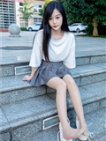MSLASS梦丝女神 2019-06-13 Vol.034 灵灵 甜静的明星脸(39)