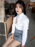MSLASS梦丝女神 2019-09-25 Vol.053 恬恬 画室少女(10)