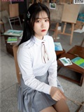 MSLASS梦丝女神 2019-09-25 Vol.053 恬恬 画室少女(7)