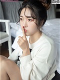 MSLASS梦丝女神 2019-11-12 Vol.068 雨晨 白卫衣下的丝袜(14)