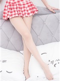 SSA丝社 NO.033 大大-红白格子超短裙肉丝裸足特写(80)