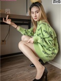 MSLASS梦丝女神 2019-11-27 Vol.075 小允儿 喜欢绿绿的衣服(32)