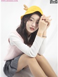MSLASS梦丝女神 2019-12-08 Vol.080 璇璇3 9分颜值小黄鸭帽(3)