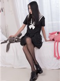 SSA丝社 NO.037 丽萍的JK制服吊带长筒袜(2)