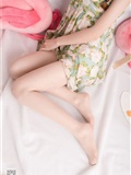 SSA丝社Vol.0022 小琪琪 琪琪化身灵魂画师进口肉丝大长腿美足特写(48)
