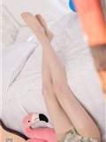 SSA丝社Vol.0022 小琪琪 琪琪化身灵魂画师进口肉丝大长腿美足特写(61)